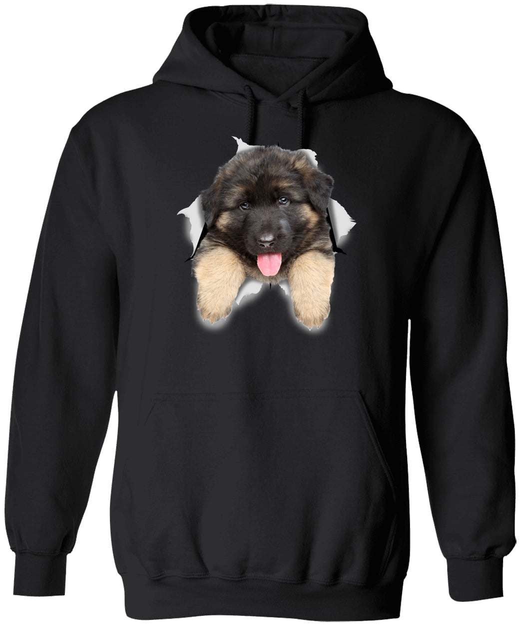G185 Gildan Pullover Hoodie - Black