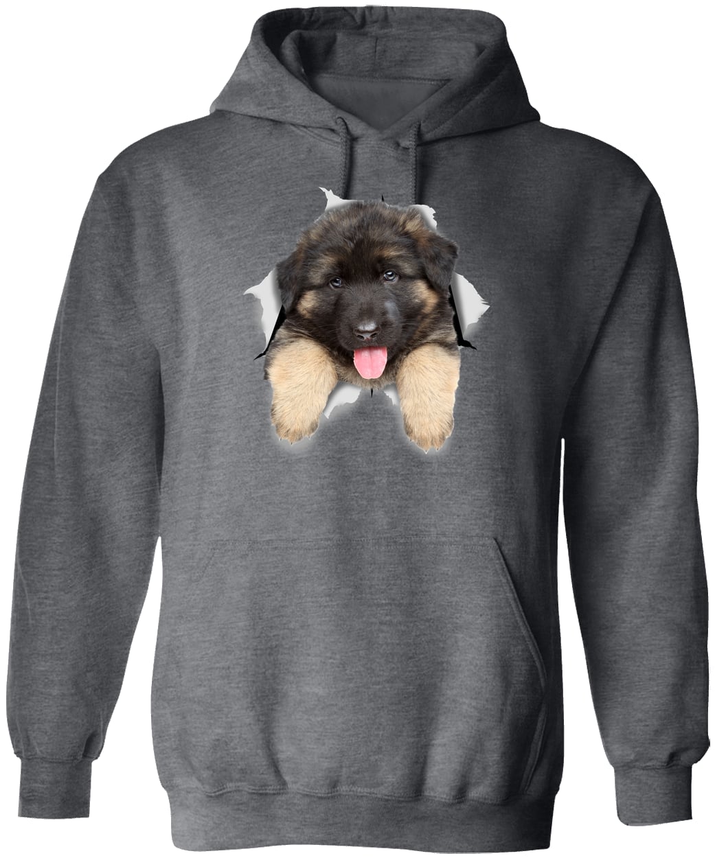 G185 Gildan Pullover Hoodie - Dark Heather