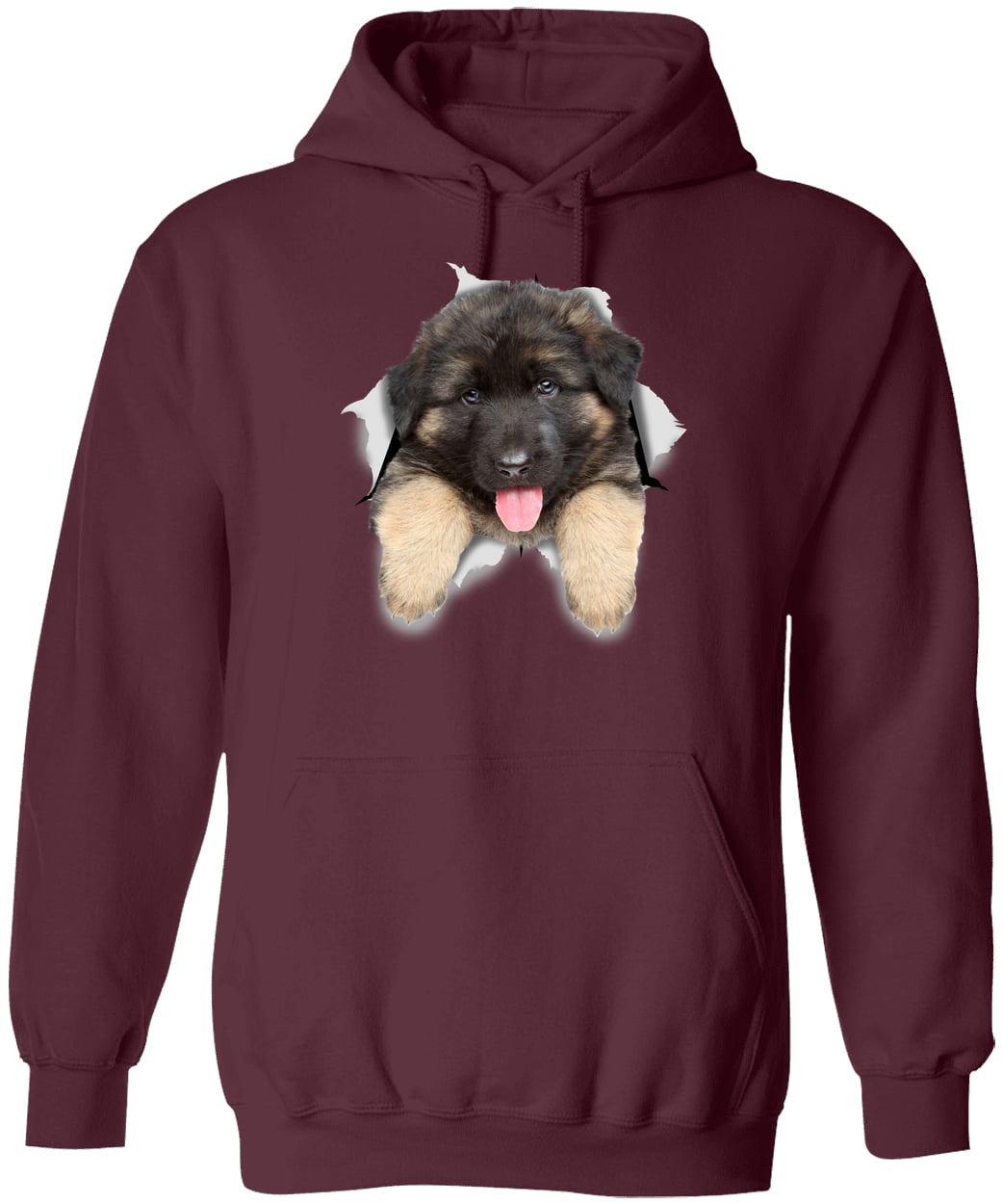 G185 Gildan Pullover Hoodie - Maroon