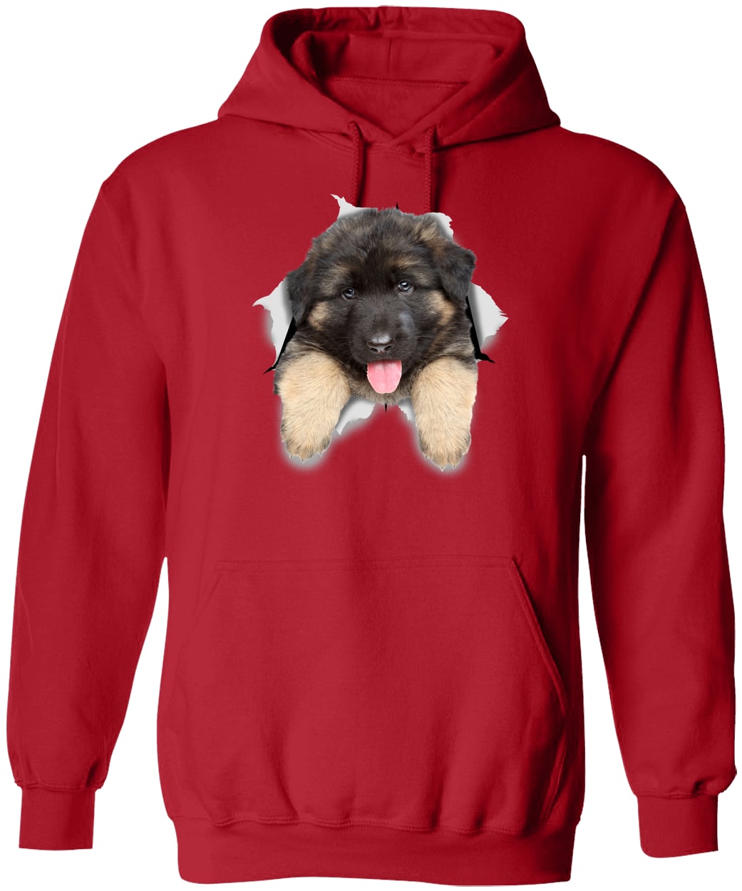 G185 Gildan Pullover Hoodie - Red