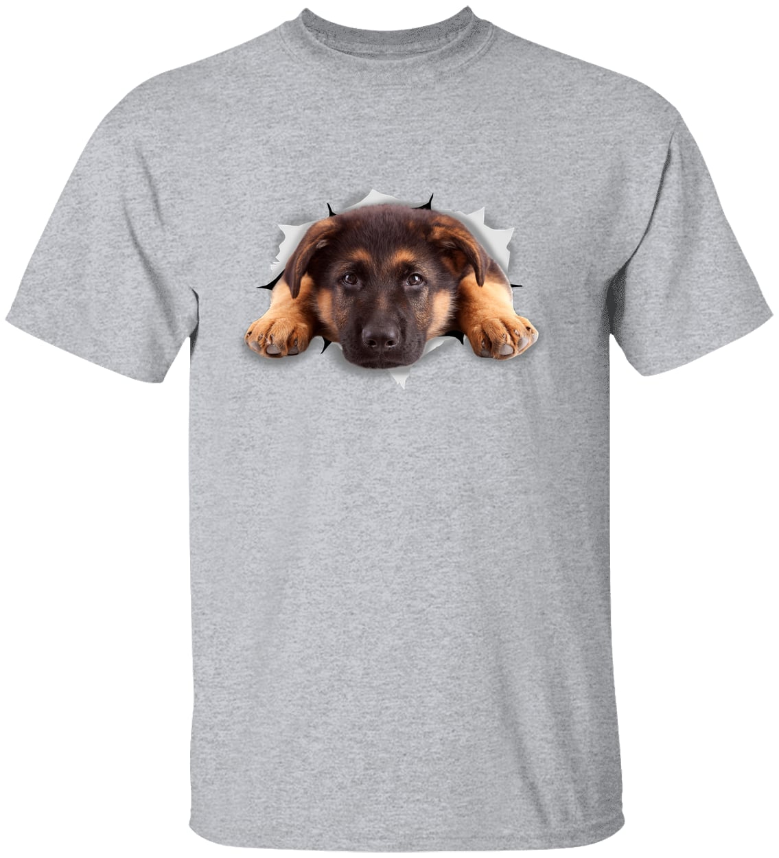 G500 Gildan 5.3 oz. T-Shirt - Sport Grey