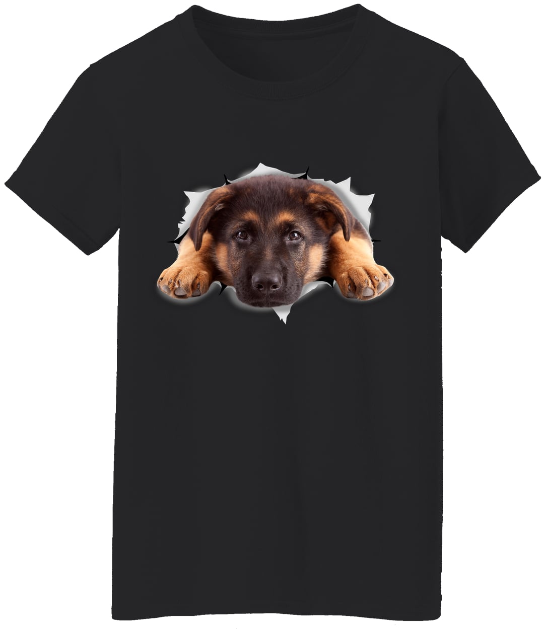 G500L Ladies' 5.3 oz. T-Shirt - Black