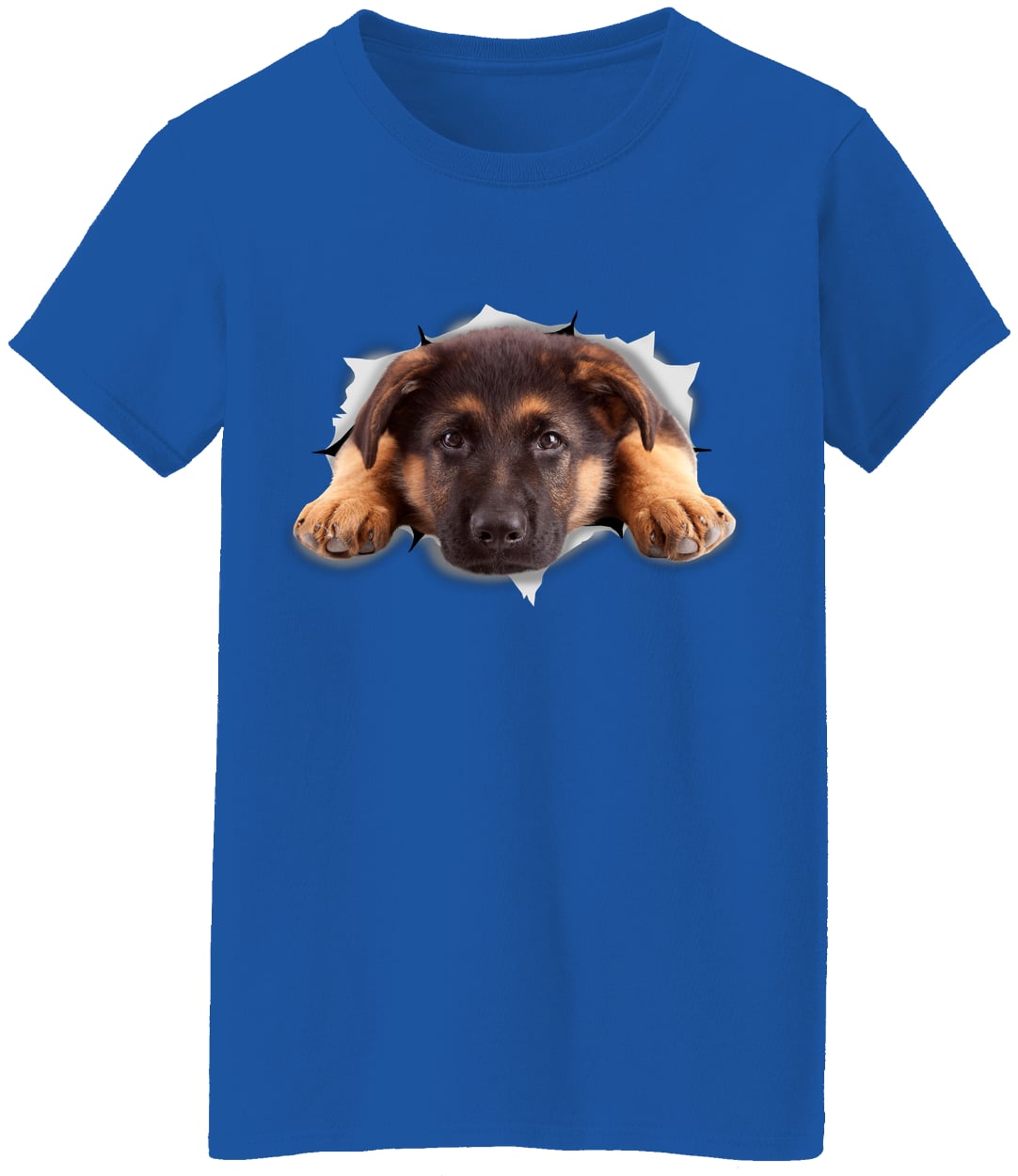 G500L Ladies' 5.3 oz. T-Shirt - Royal
