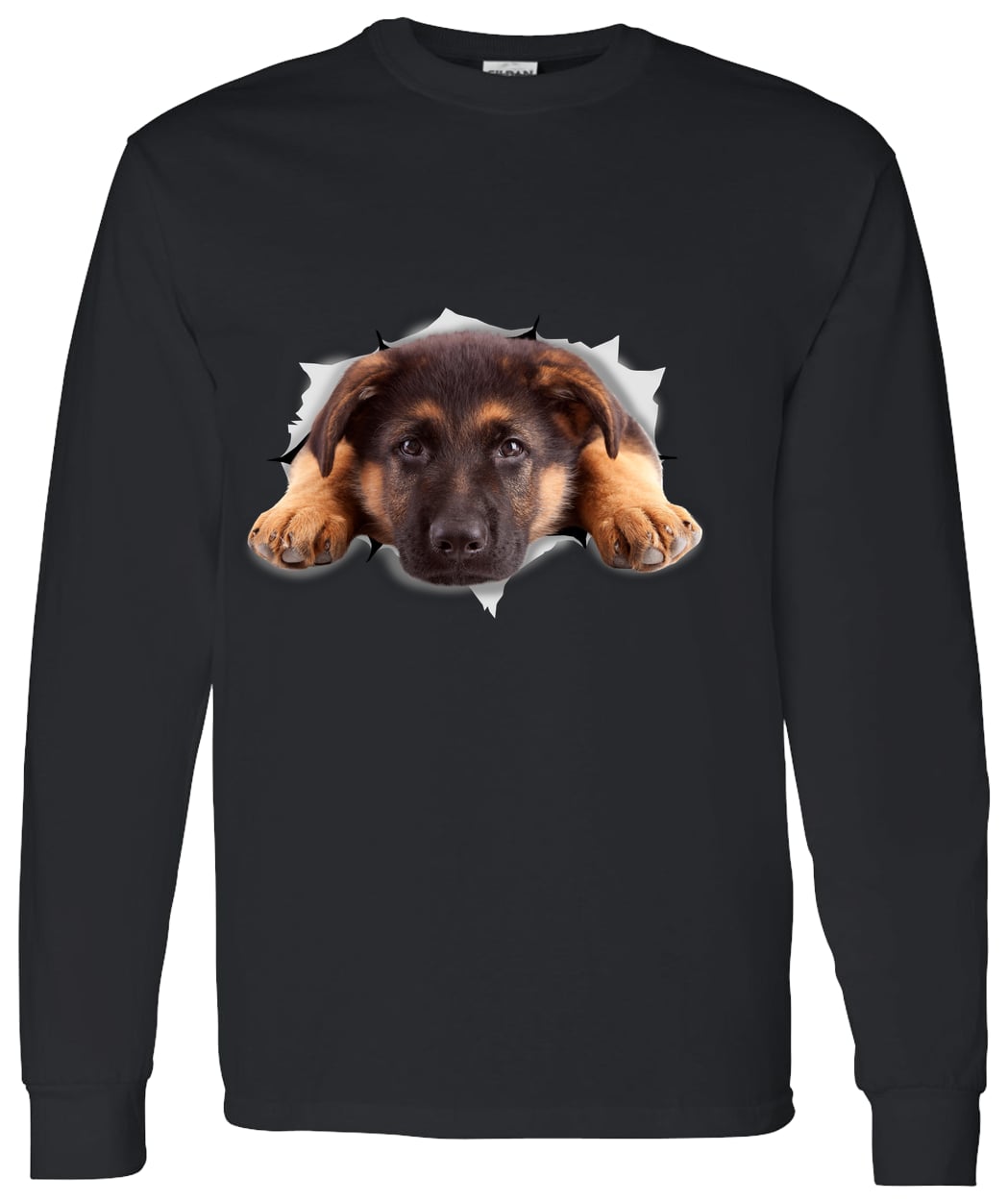 G540 LS T-Shirt 5.3 oz. - Black
