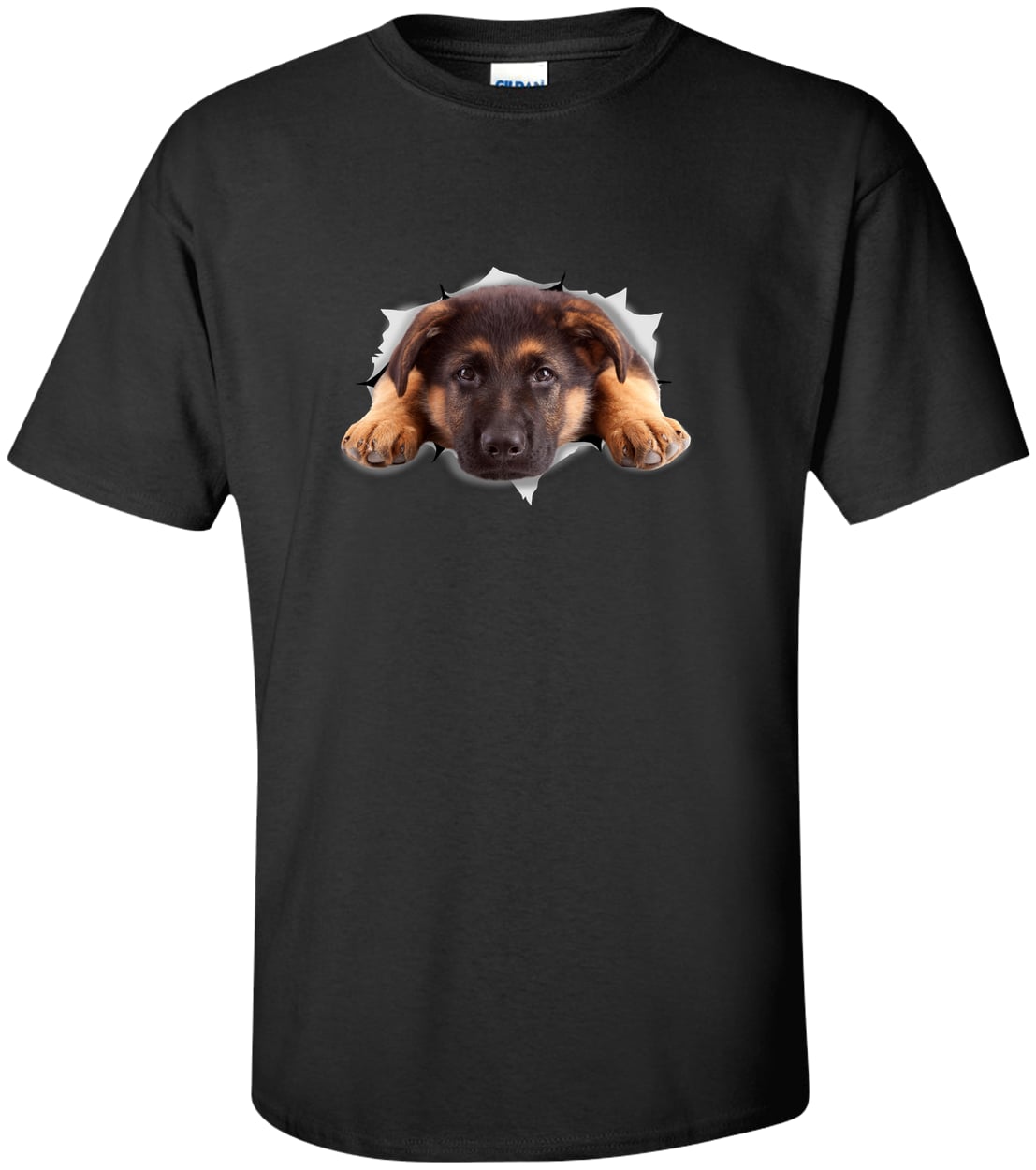 G200T Gildan Mens Tall Ultra Cotton Tee - Black