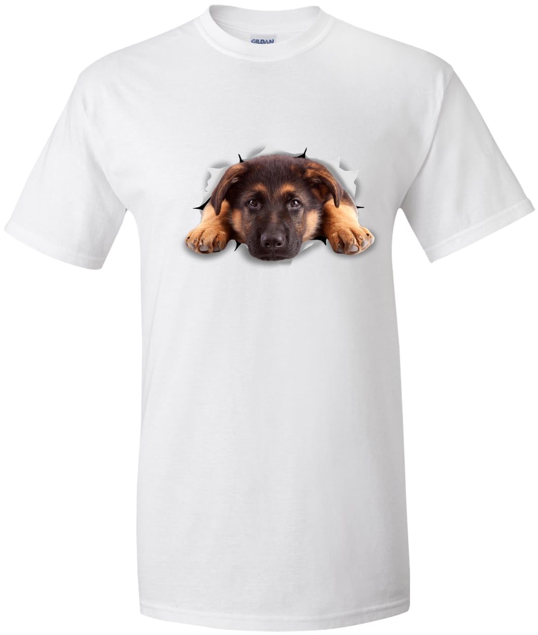 G200T Gildan Mens Tall Ultra Cotton Tee - White