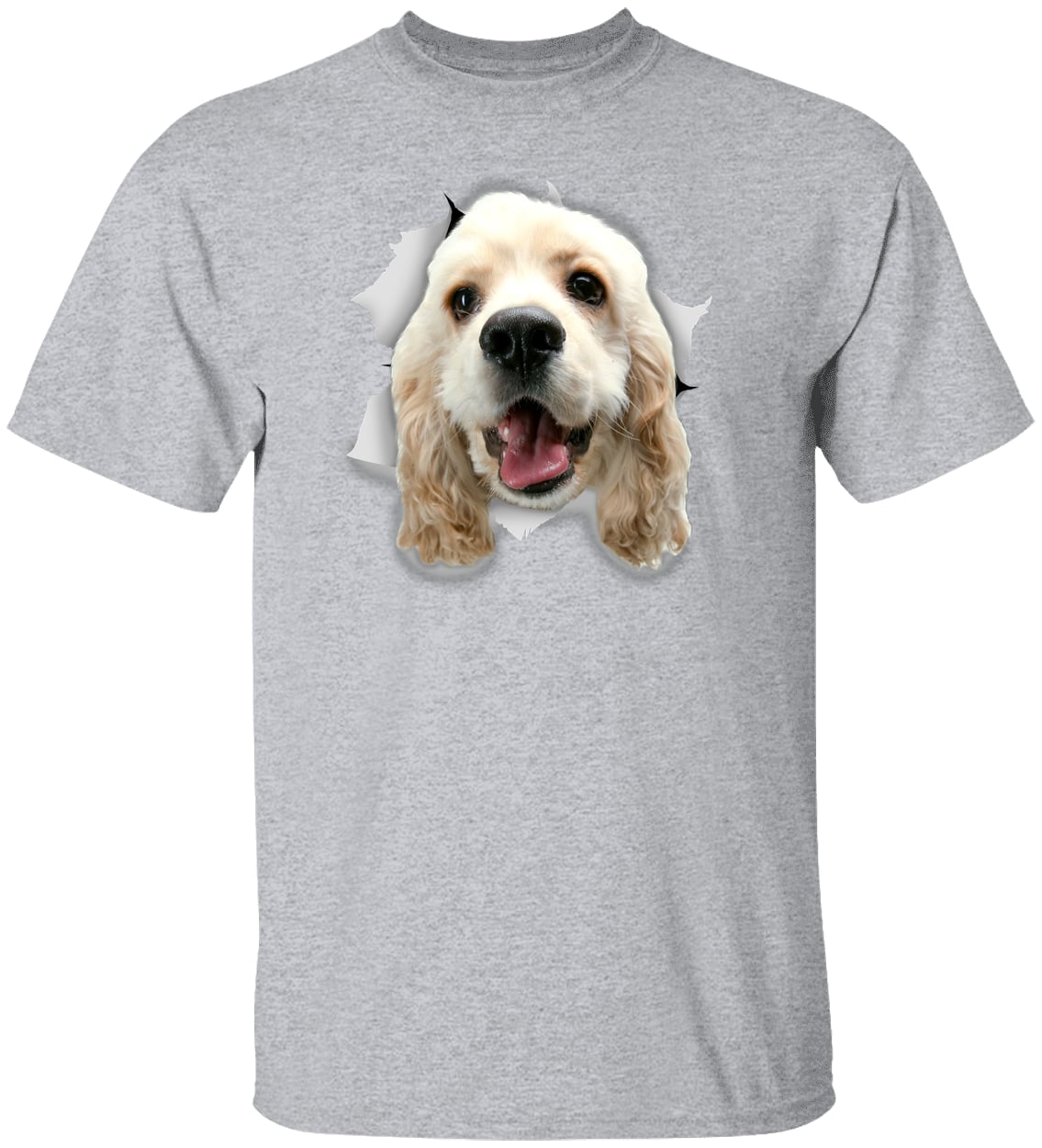 G500 Gildan 5.3 oz. T-Shirt - Sport Grey