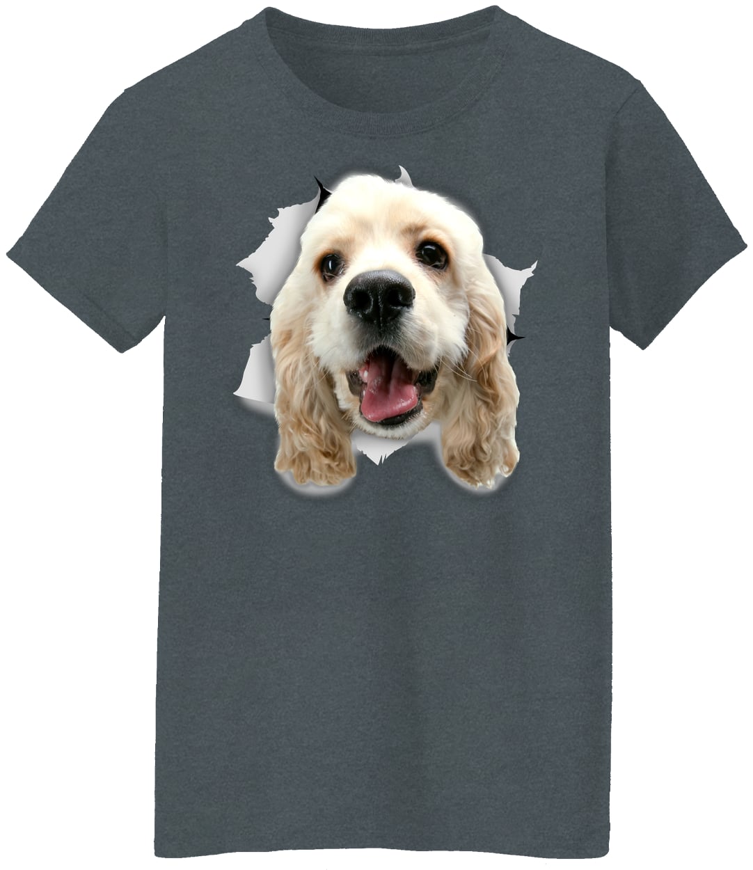G500L Ladies' 5.3 oz. T-Shirt - Dark Heather