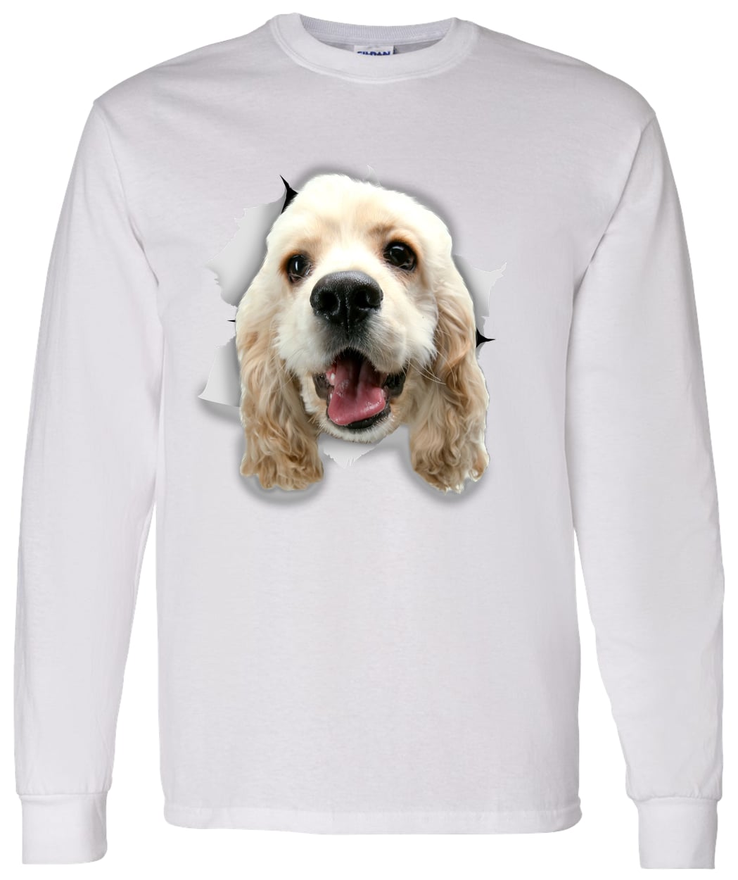 G540 LS T-Shirt 5.3 oz. - White