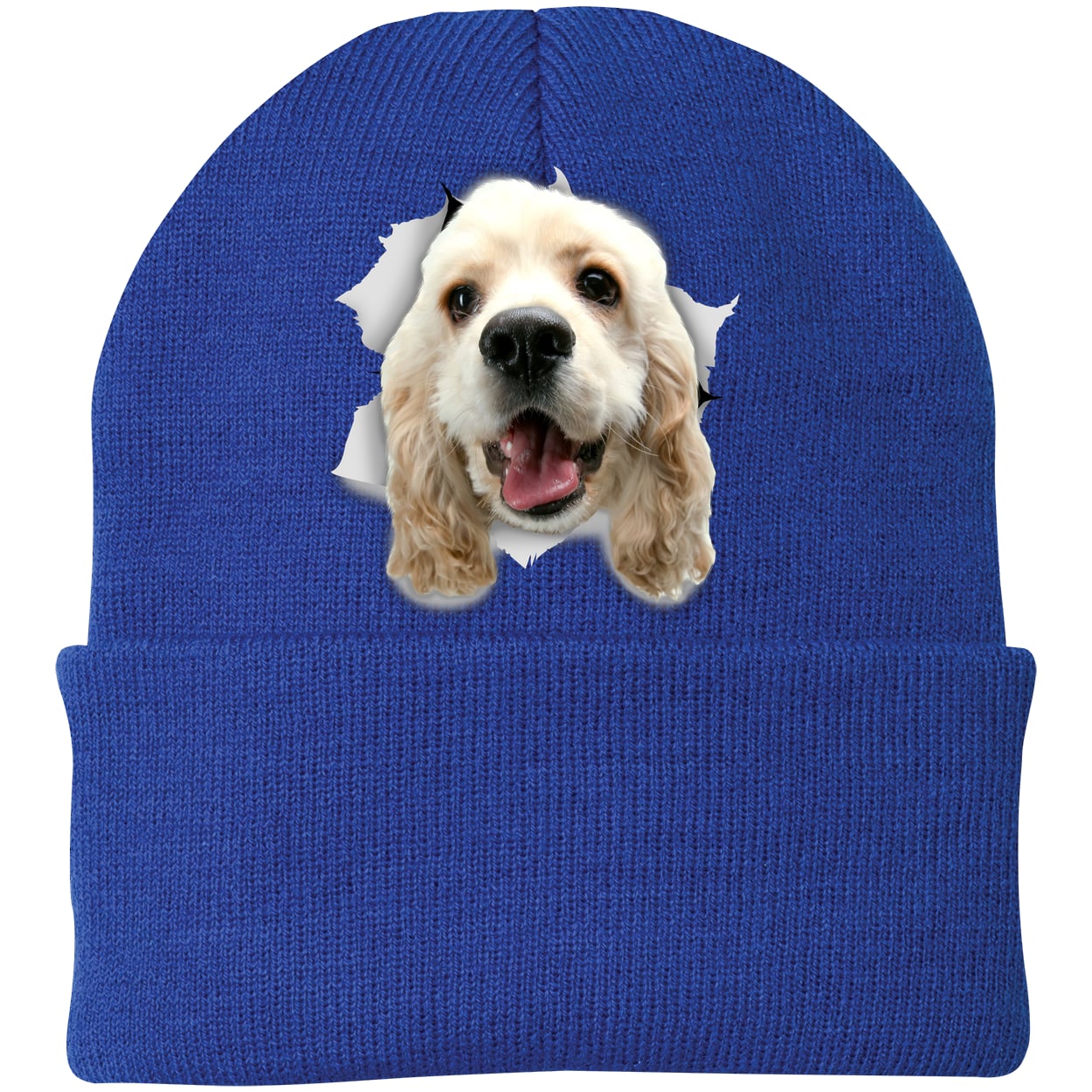 CP90 Port & Company Knit Beanie - Athletic Royal