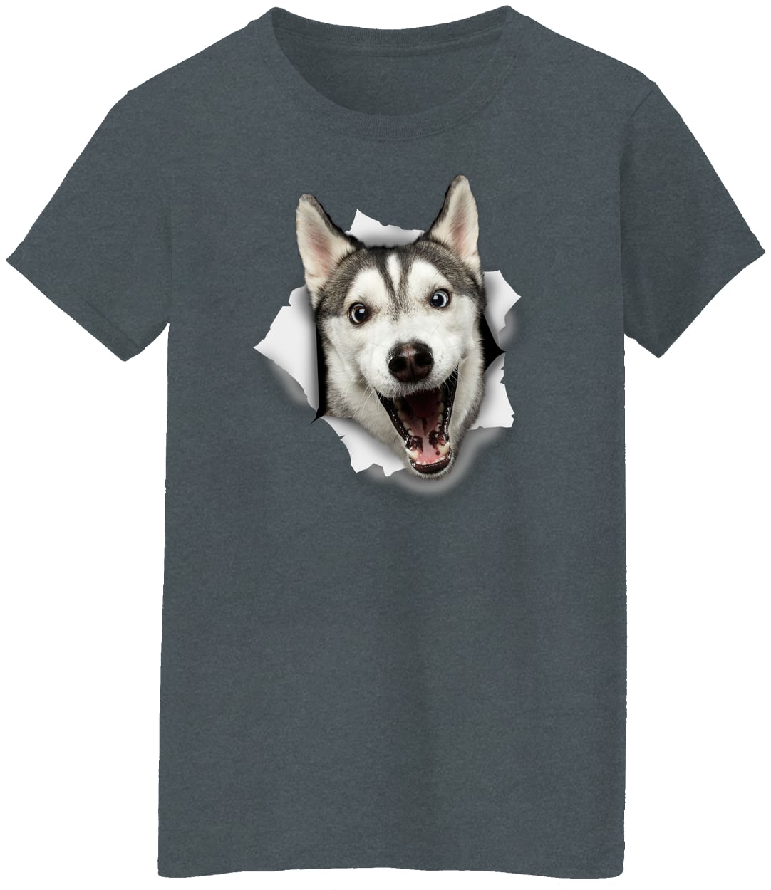 G500L Ladies' 5.3 oz. T-Shirt - Dark Heather