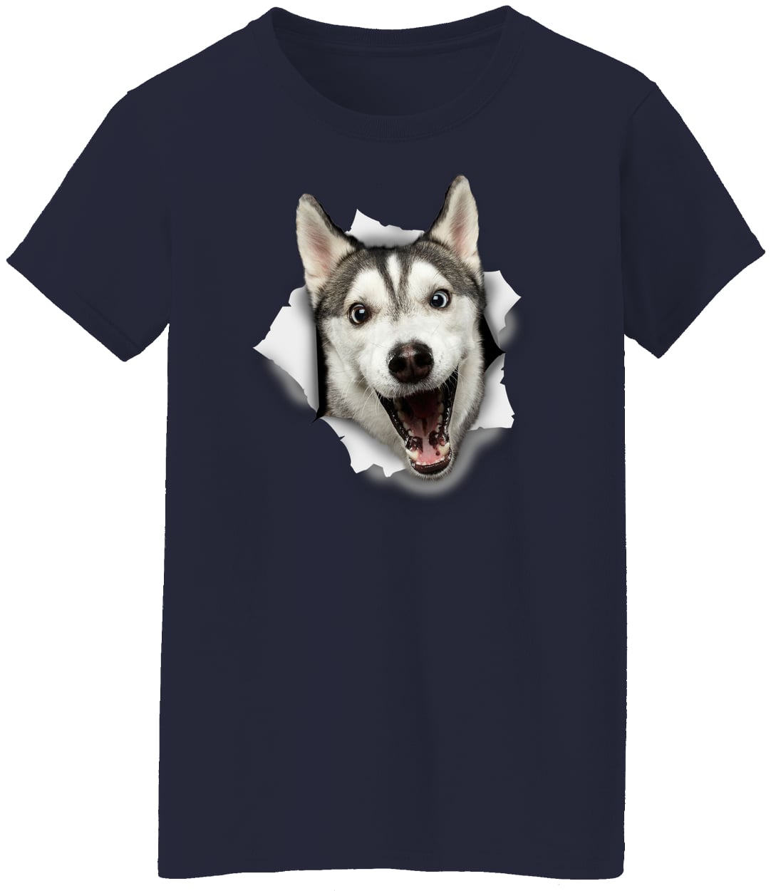 G500L Ladies' 5.3 oz. T-Shirt - Navy