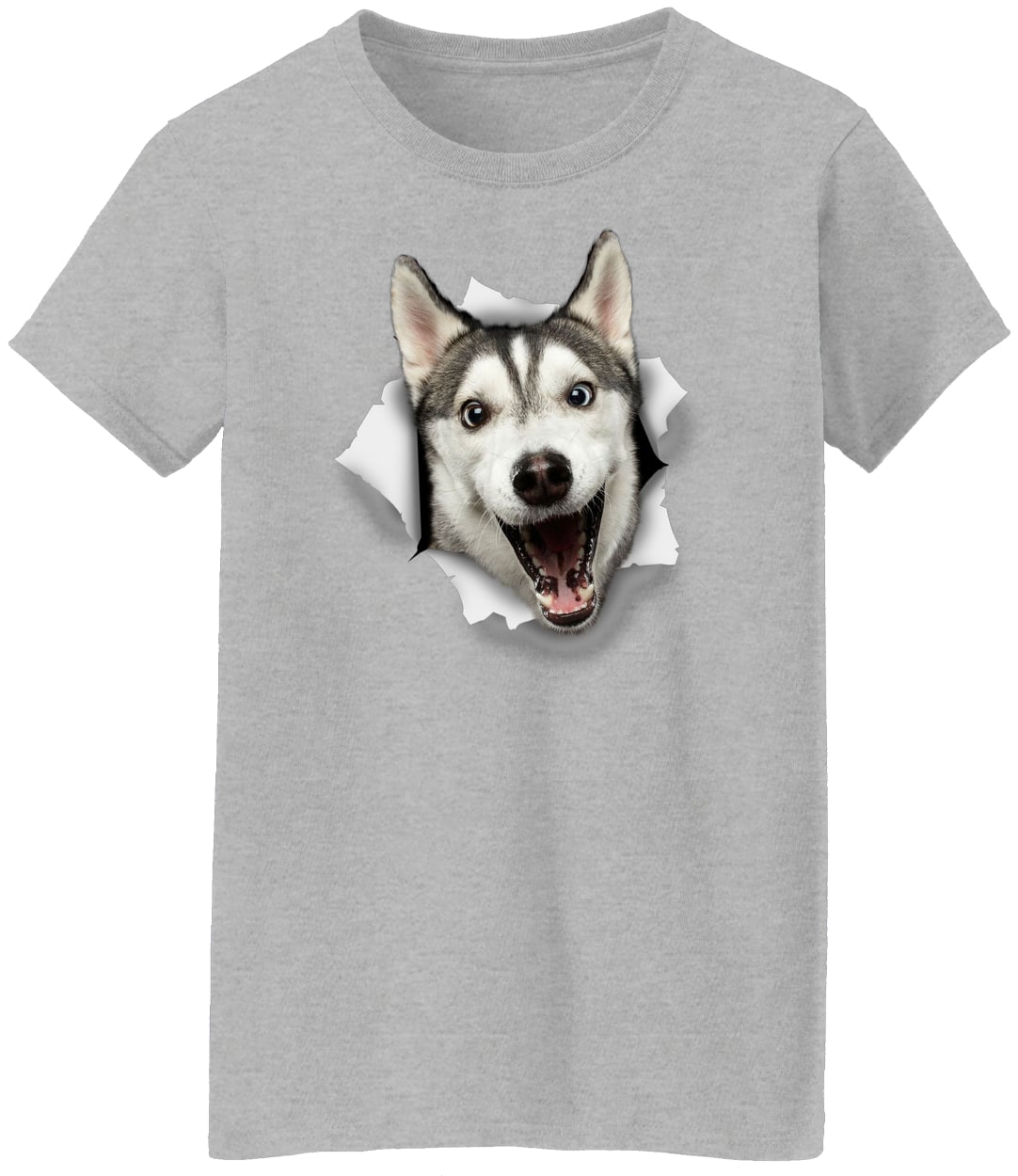 G500L Ladies' 5.3 oz. T-Shirt - Sport Grey