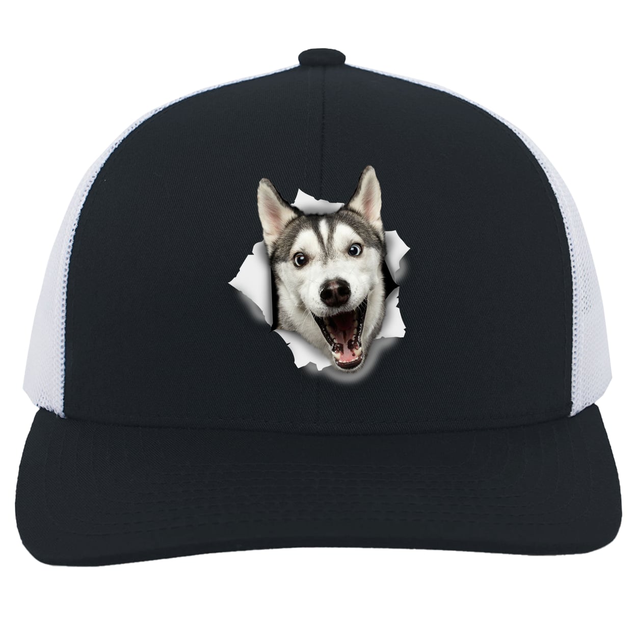 104C Trucker Snap Back - Navy/White