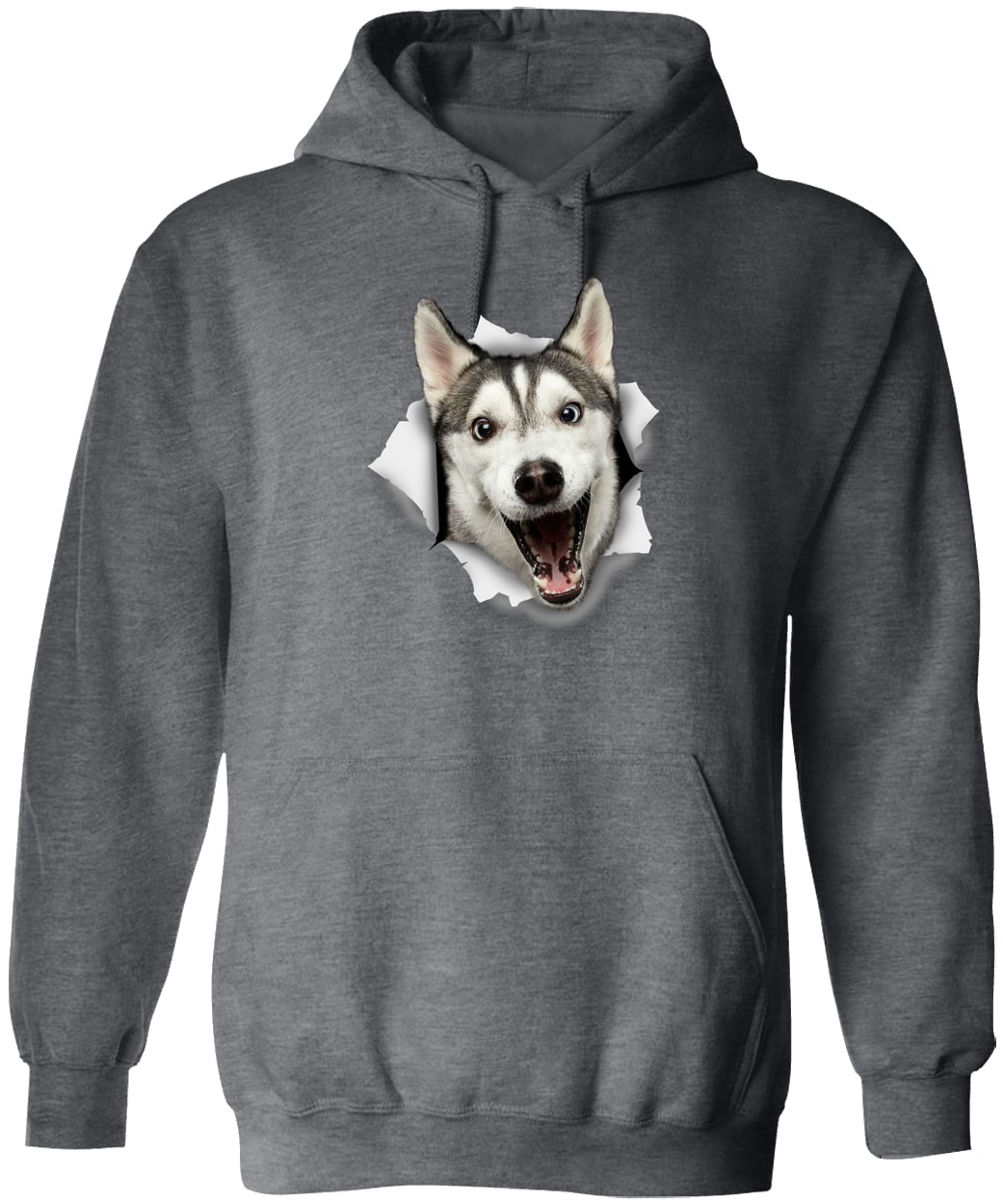 G185 Gildan Pullover Hoodie - Dark Heather
