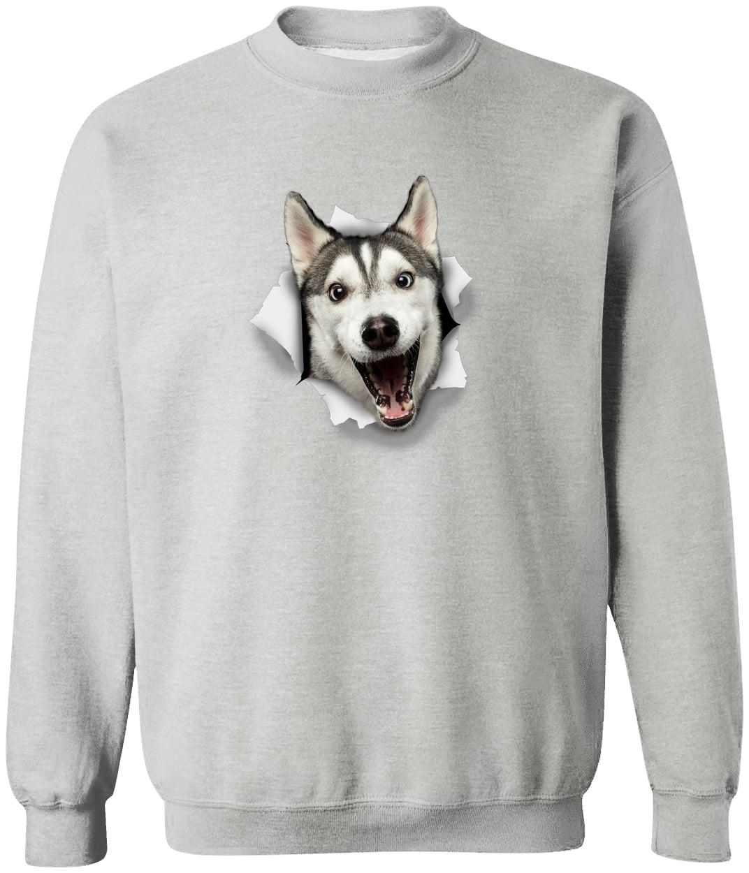 G180 Gildan Crewneck Pullover Sweatshirt - Sport Grey