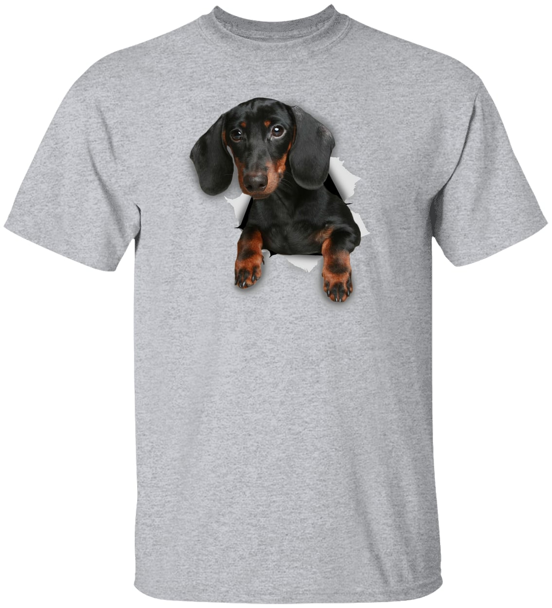 G500 Gildan 5.3 oz. T-Shirt - Sport Grey