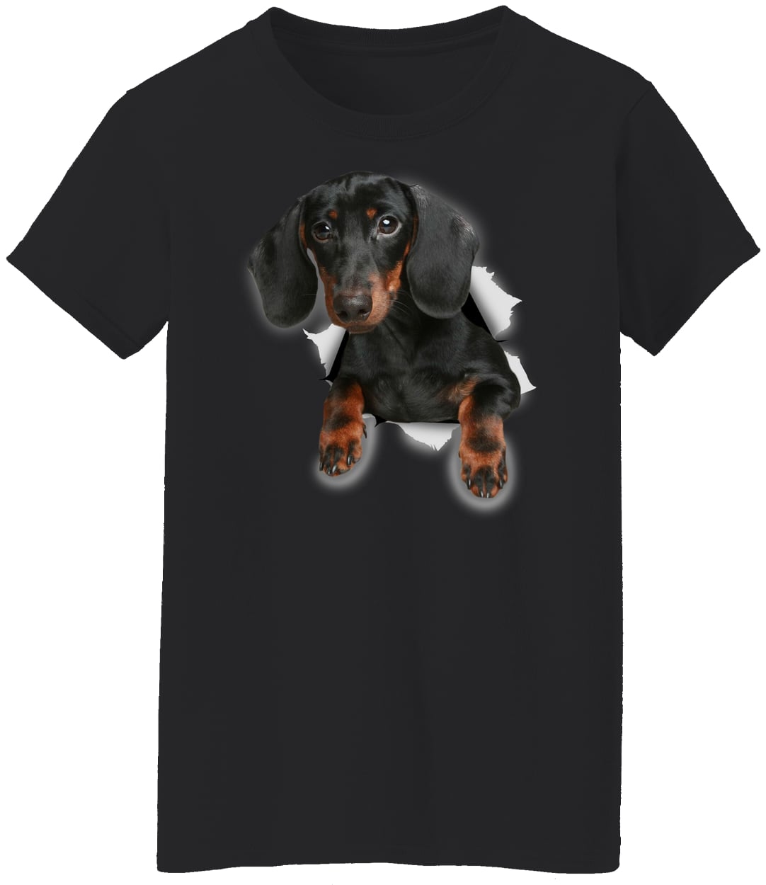 G500L Ladies' 5.3 oz. T-Shirt - Black