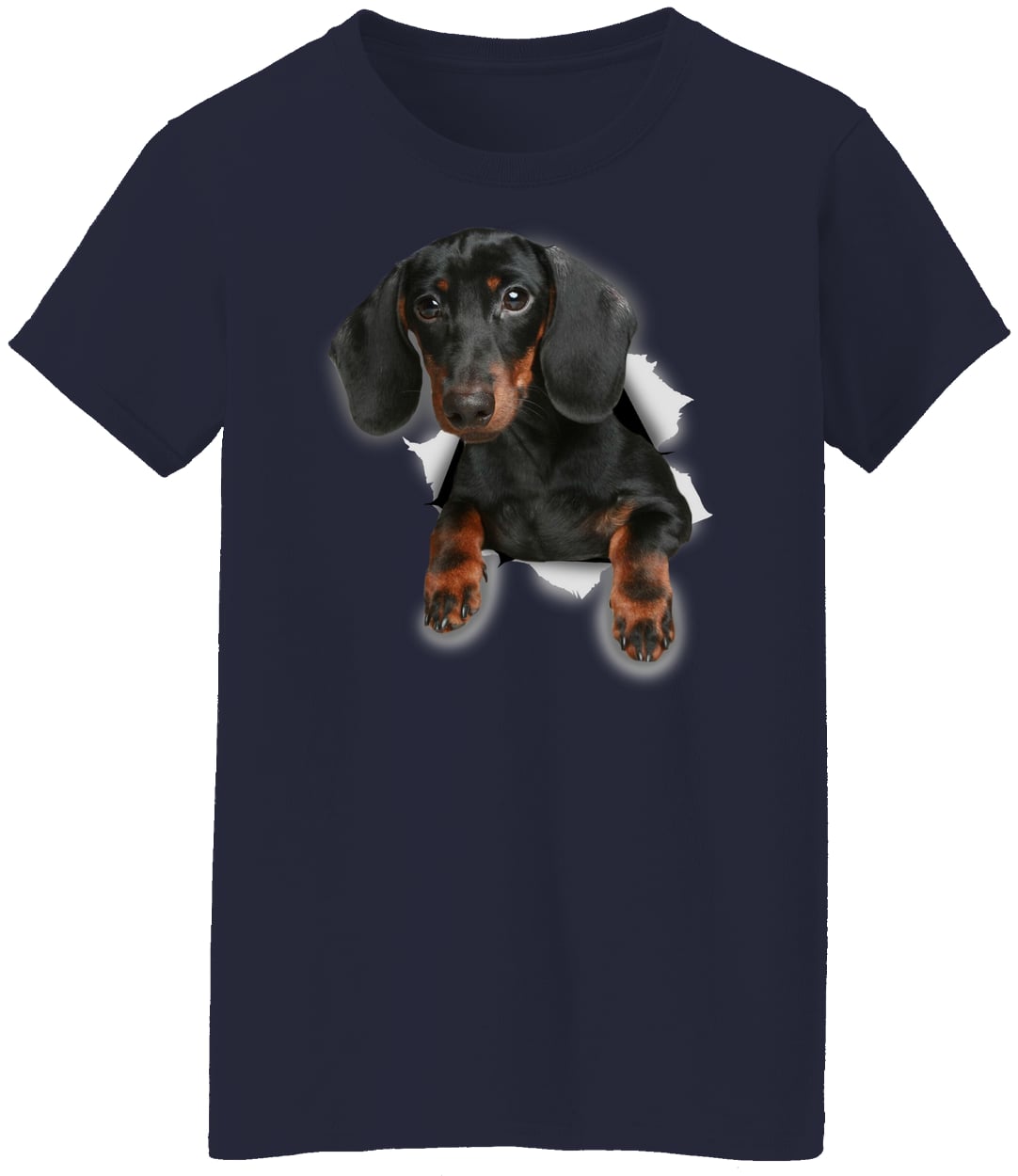 G500L Ladies' 5.3 oz. T-Shirt - Navy