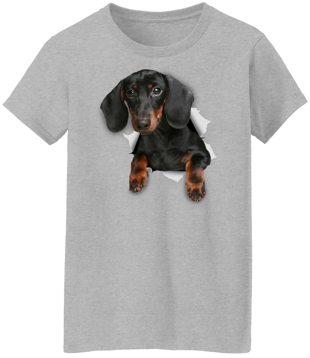G500L Ladies' 5.3 oz. T-Shirt - Sport Grey