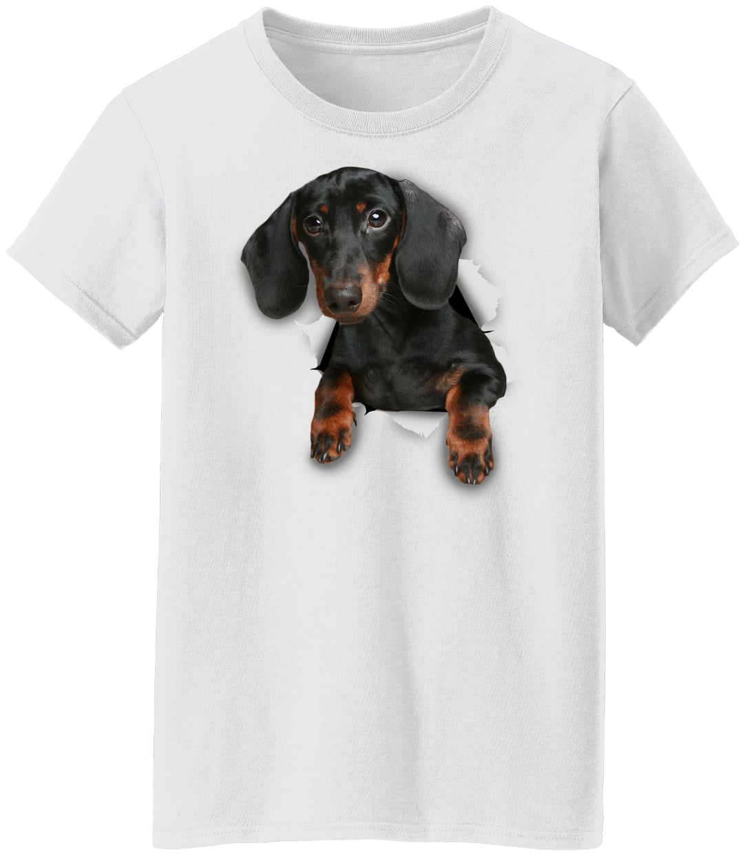 G500L Ladies' 5.3 oz. T-Shirt - White
