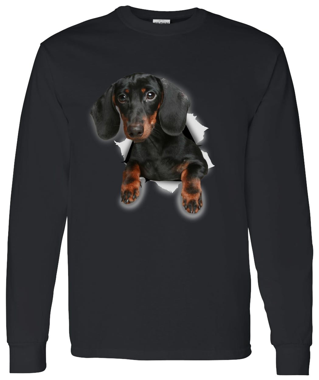 G540 LS T-Shirt 5.3 oz. - Black