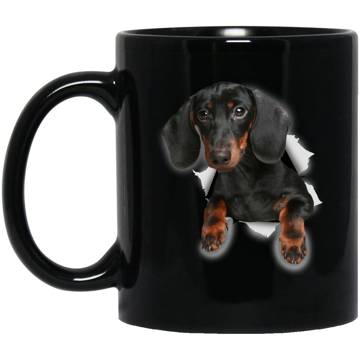 BM11OZ 11oz Black Mug Design Preview