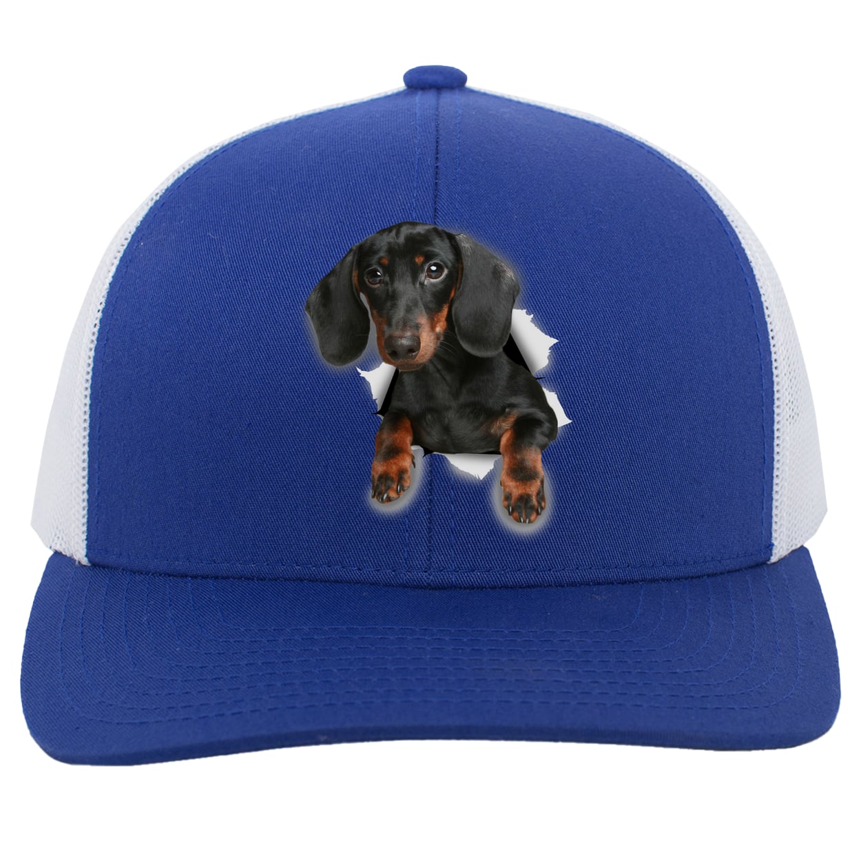 104C Trucker Snap Back - Royal/White