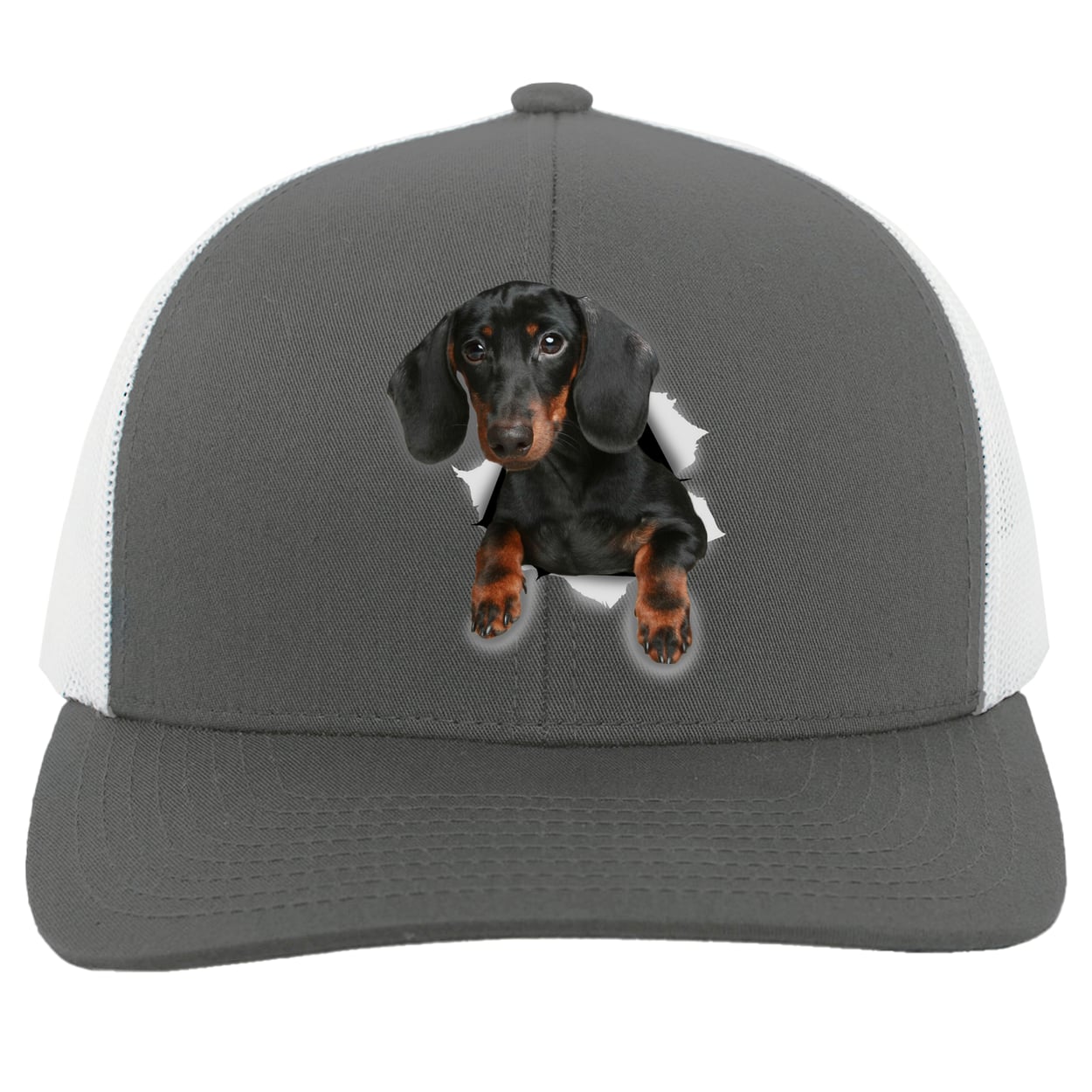 104C Trucker Snap Back - Graphite/White