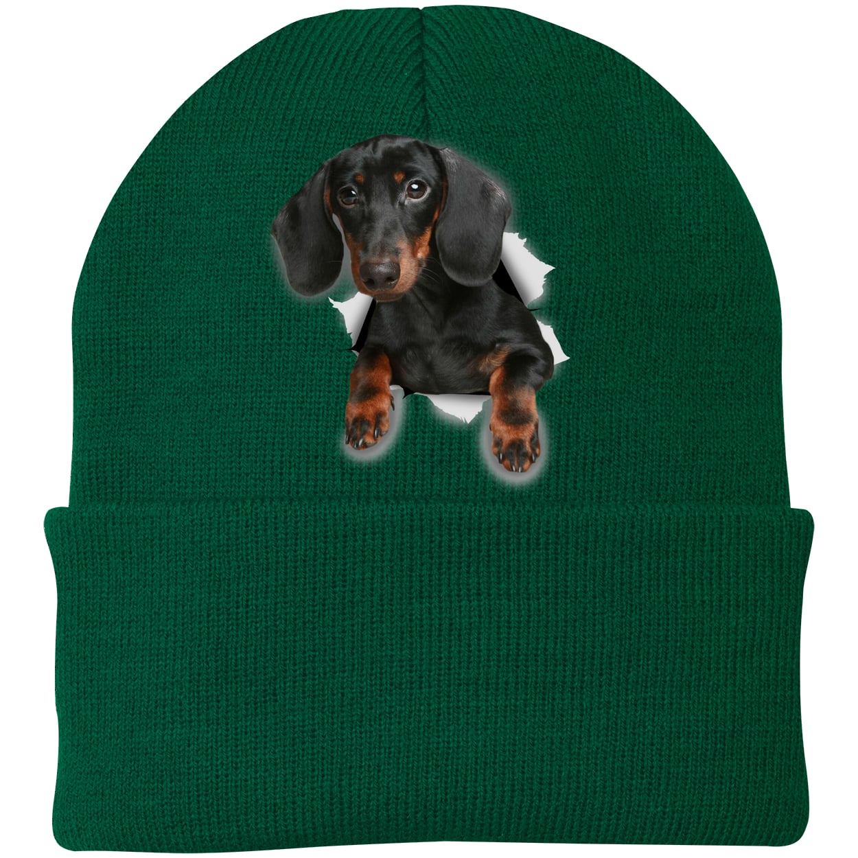 CP90 Port & Company Knit Beanie - Athletic Green