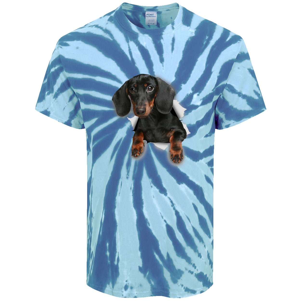 PC147 Port & Company Tie-Dye Tee - Royal
