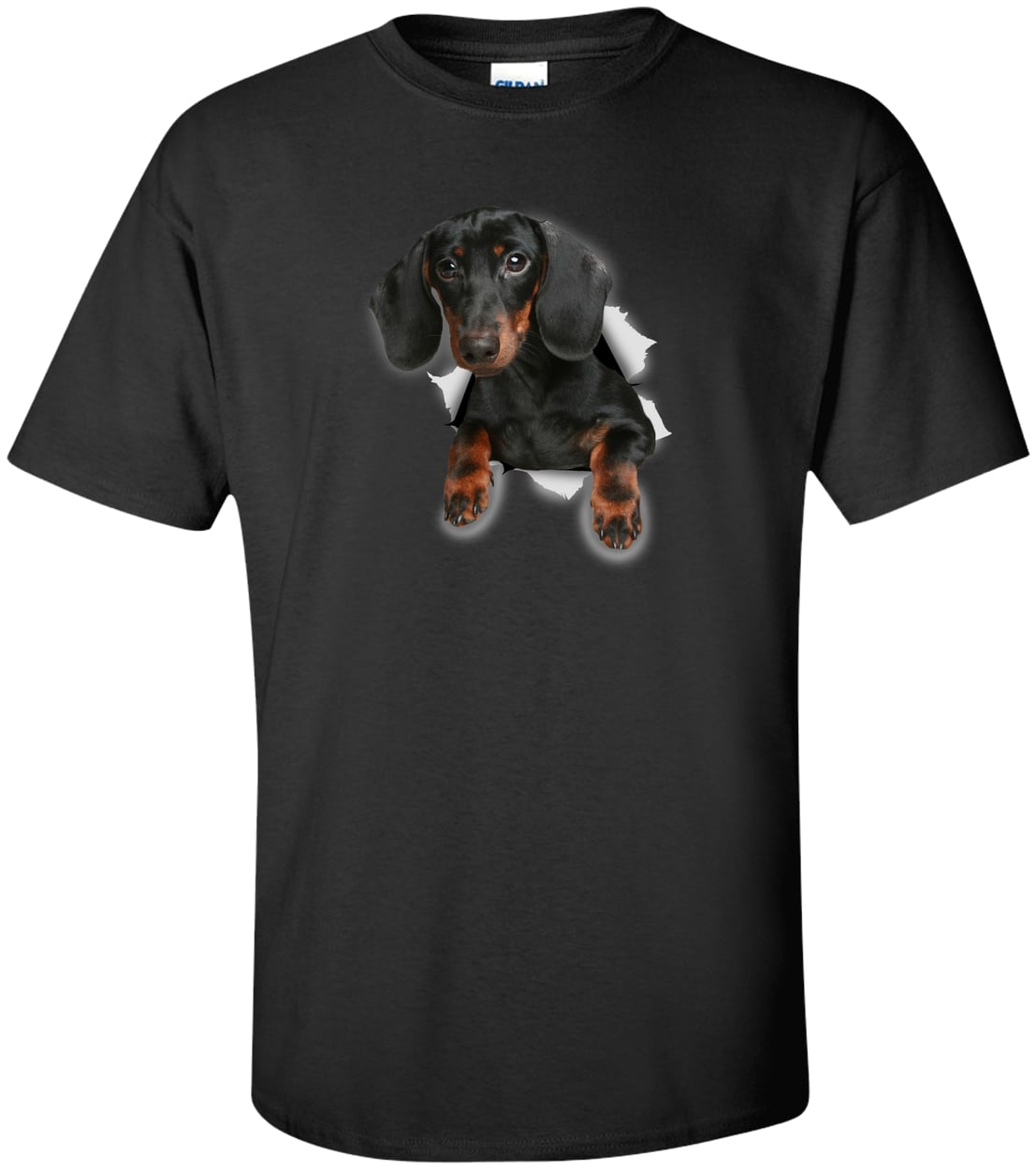 G200T Gildan Mens Tall Ultra Cotton Tee - Black