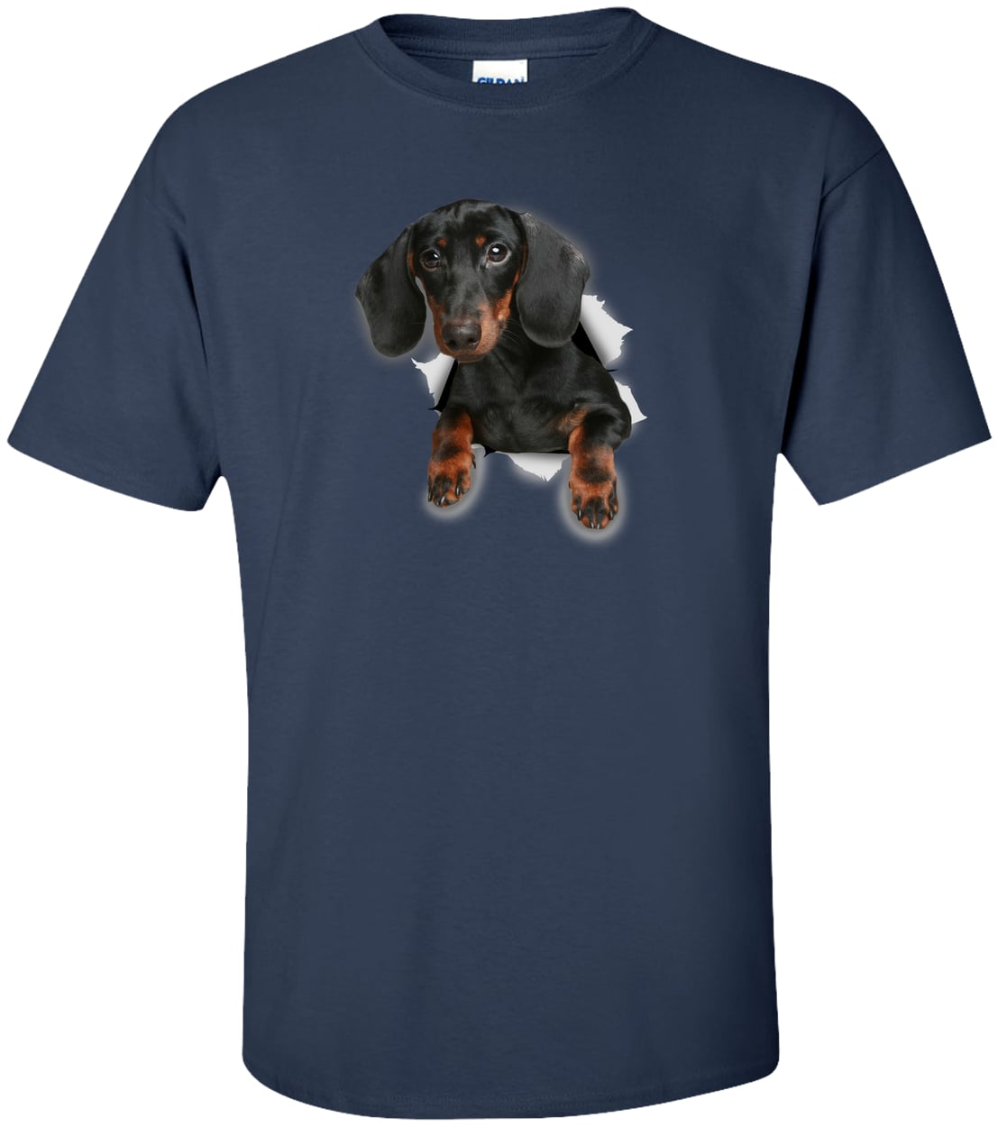 G200T Gildan Mens Tall Ultra Cotton Tee - Navy