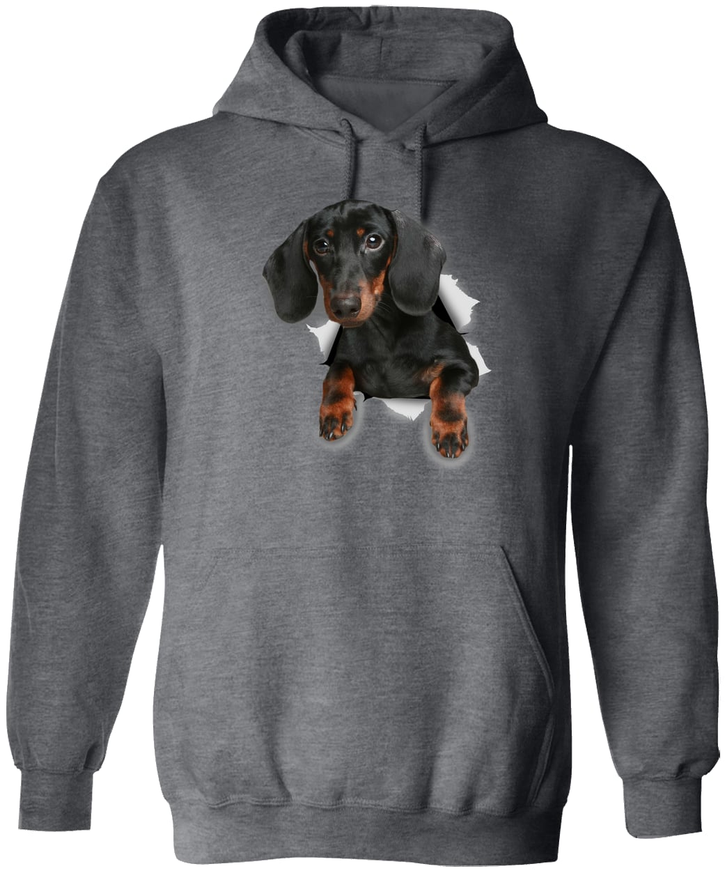 G185 Gildan Pullover Hoodie - Dark Heather