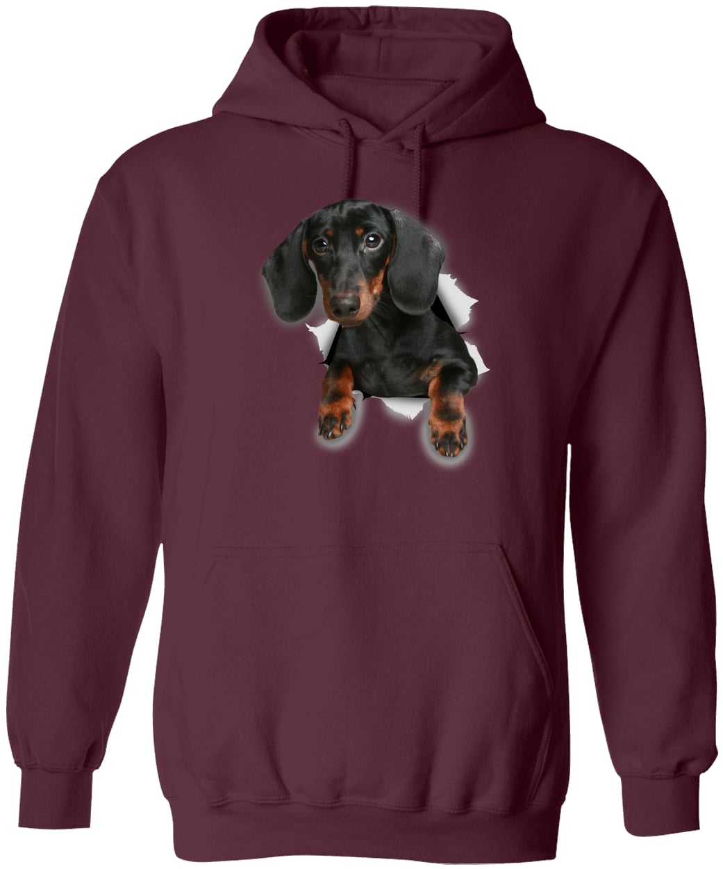 G185 Gildan Pullover Hoodie - Maroon