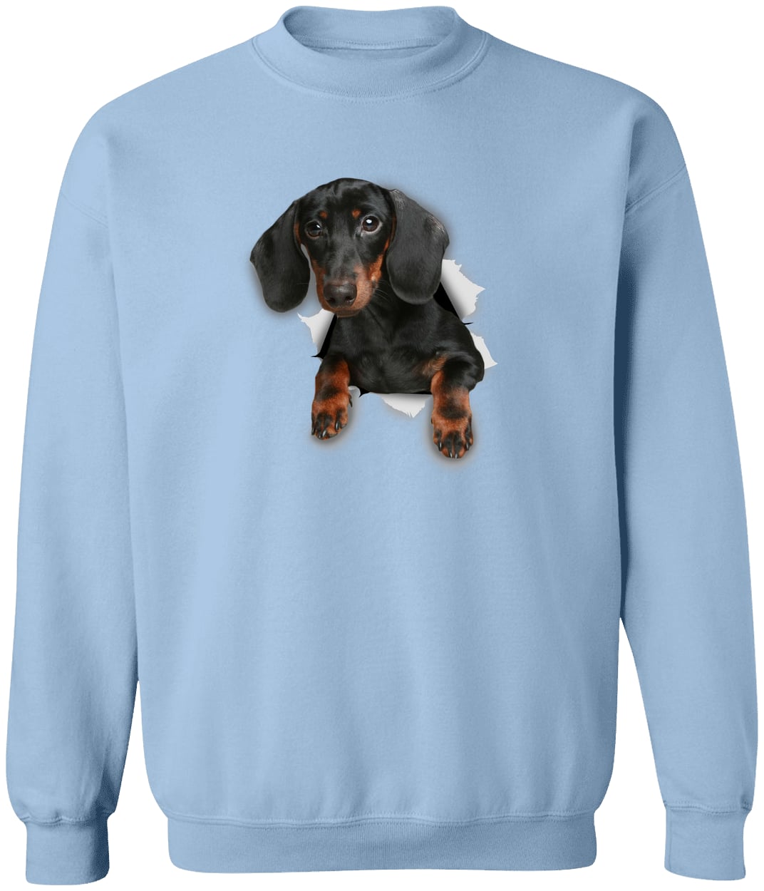 G180 Gildan Crewneck Pullover Sweatshirt - Light Blue