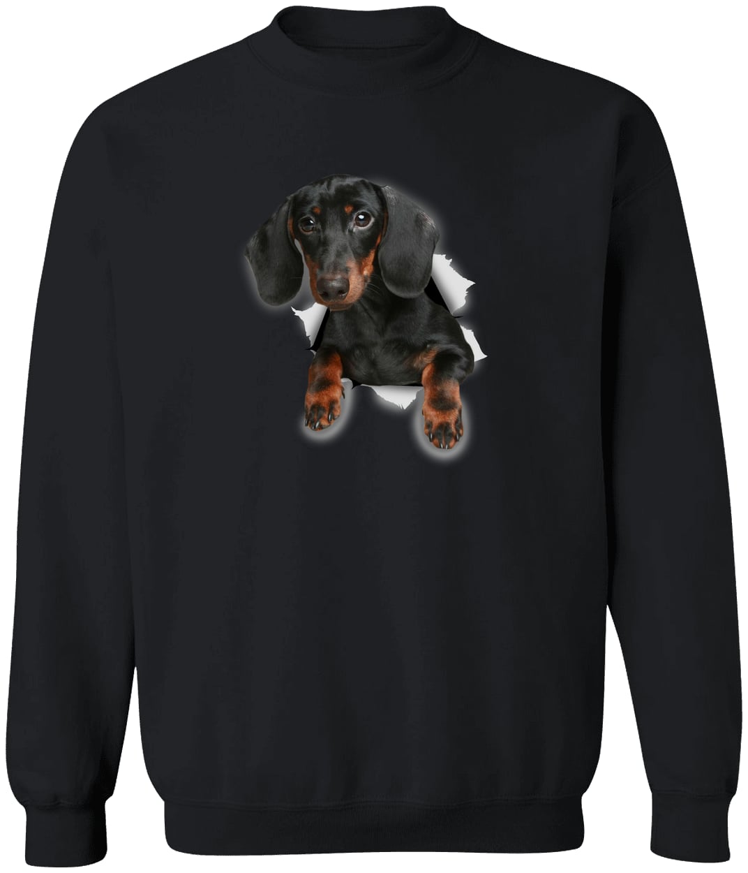 G180 Gildan Crewneck Pullover Sweatshirt - Black