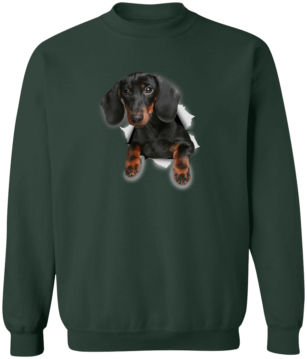 G180 Gildan Crewneck Pullover Sweatshirt - Forest Green