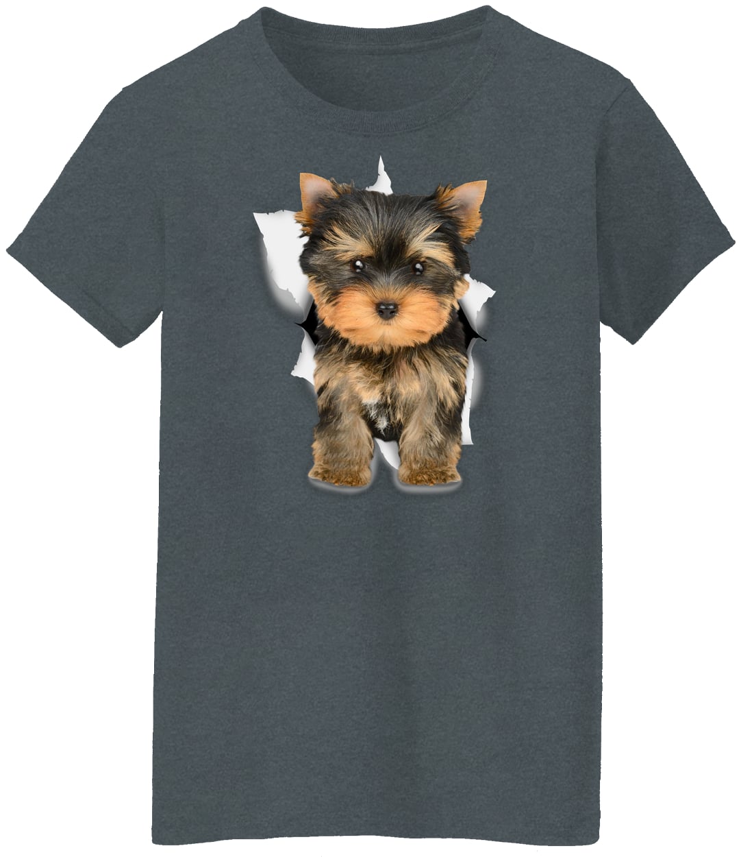 G500L Ladies' 5.3 oz. T-Shirt - Dark Heather