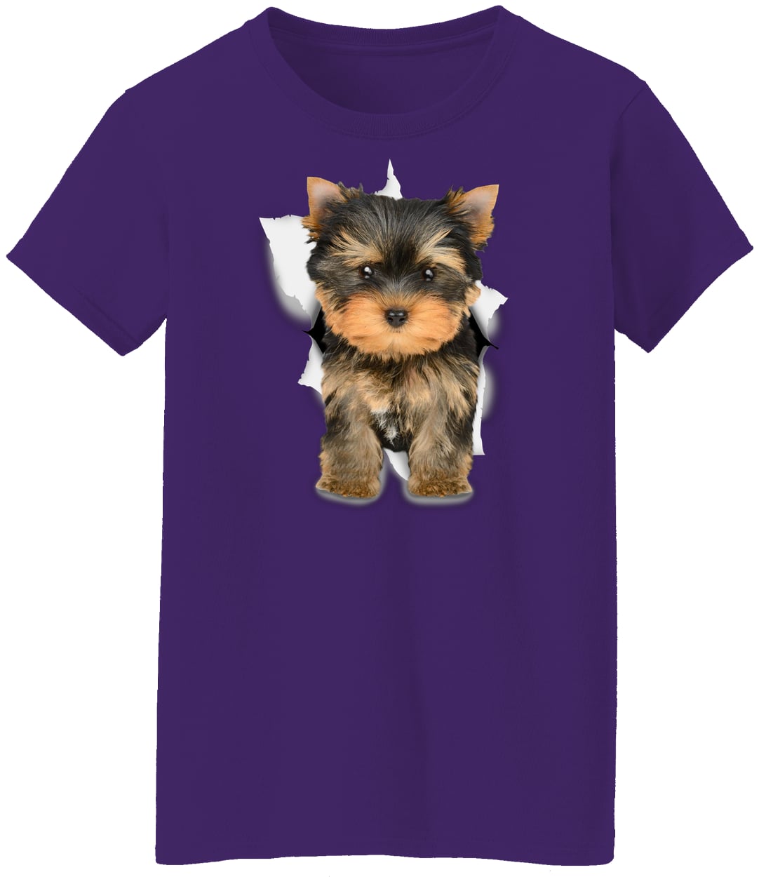G500L Ladies' 5.3 oz. T-Shirt - Purple