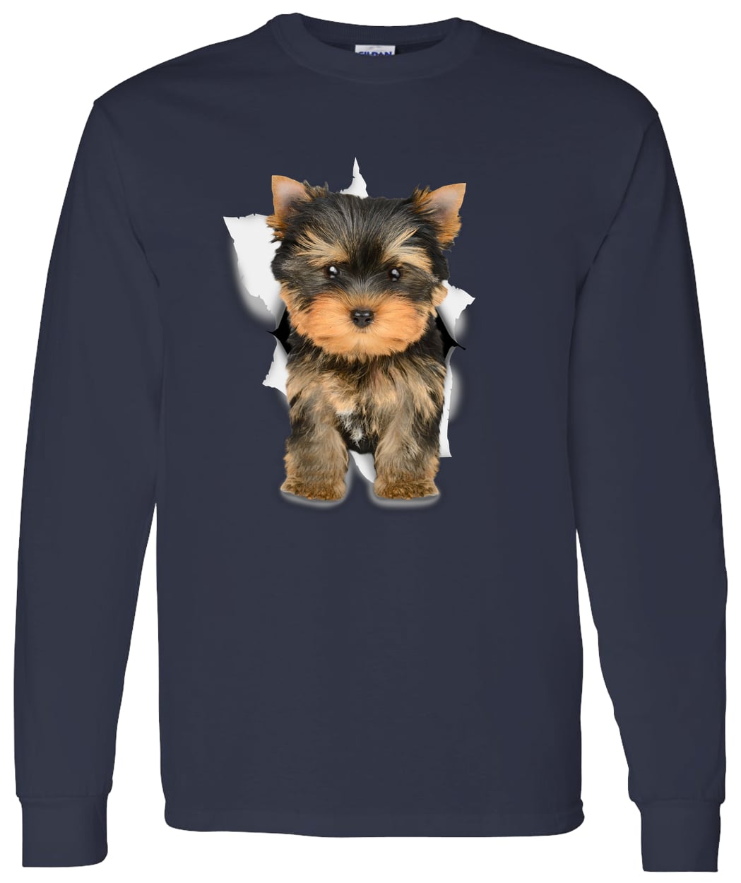 G540 LS T-Shirt 5.3 oz. - Navy