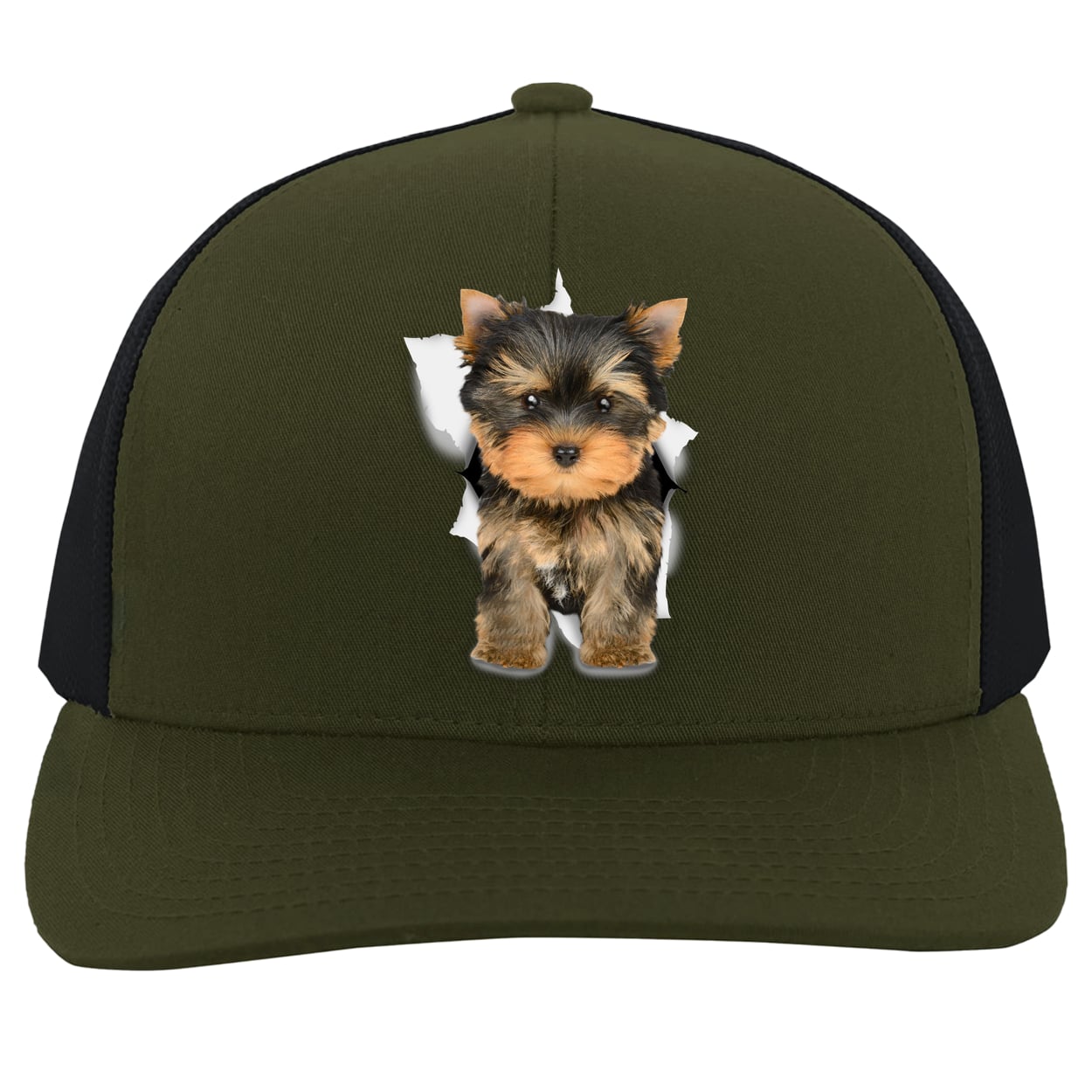 104C Trucker Snap Back - Moss/Charcoal