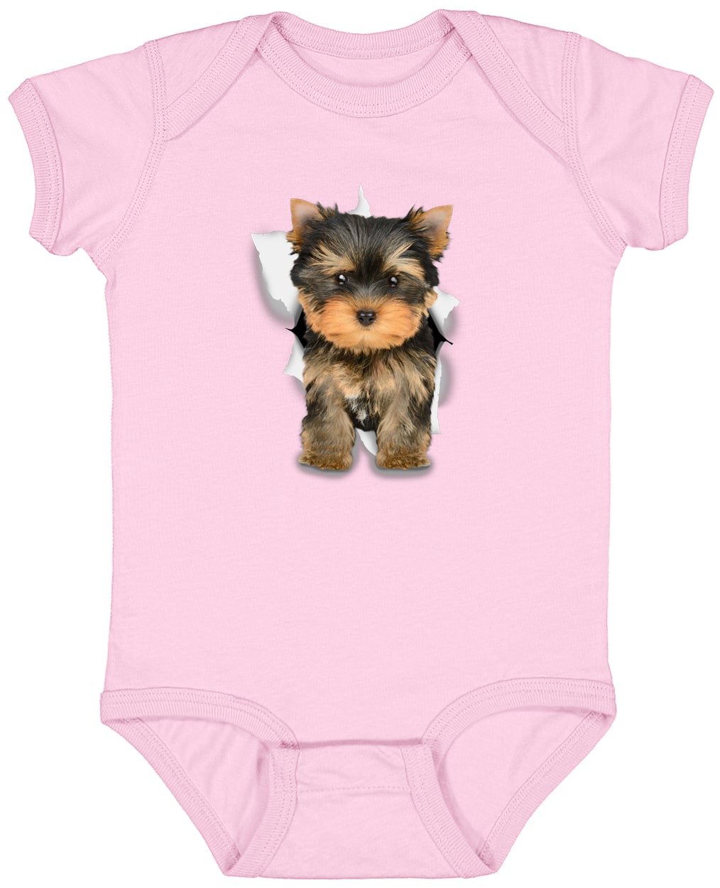 4424 Infant Fine Jersey Bodysuit - Pink
