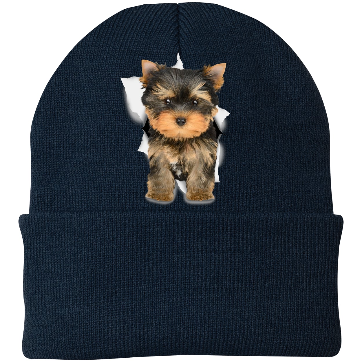 CP90 Port & Company Knit Beanie - Navy