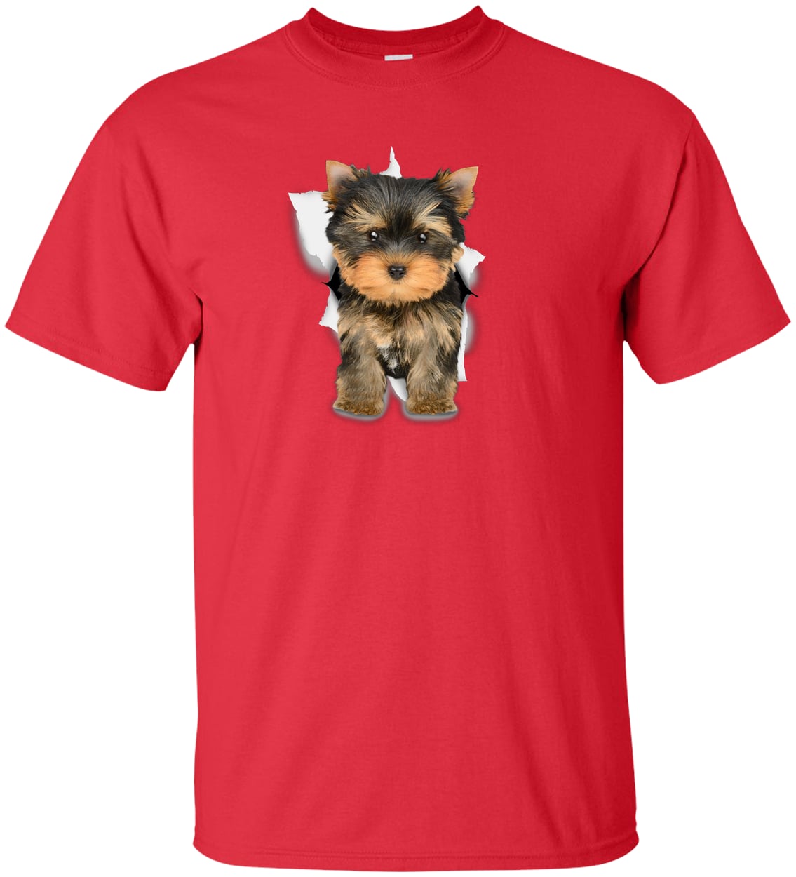 G200T Gildan Mens Tall Ultra Cotton Tee - Red