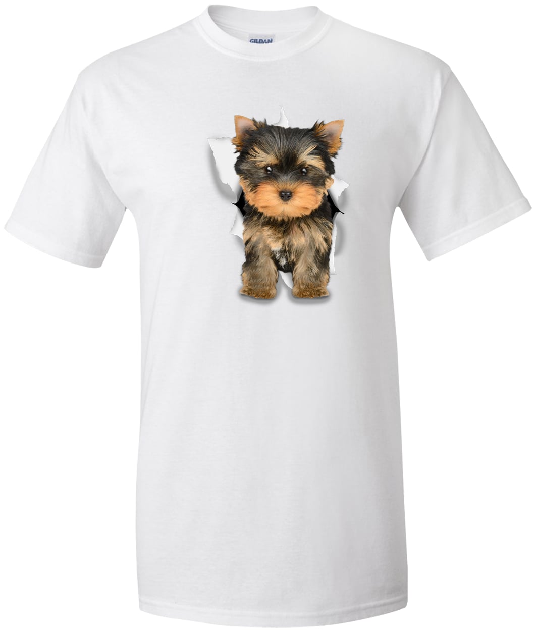 G200T Gildan Mens Tall Ultra Cotton Tee - White