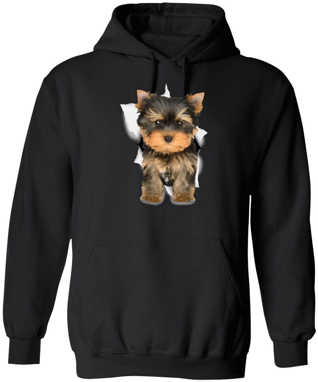 G185 Gildan Pullover Hoodie - Black