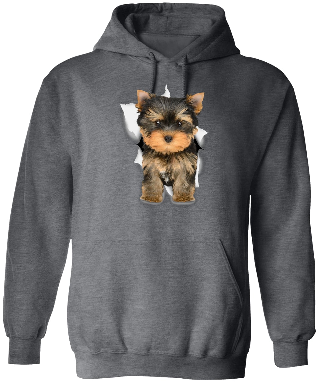 G185 Gildan Pullover Hoodie - Dark Heather