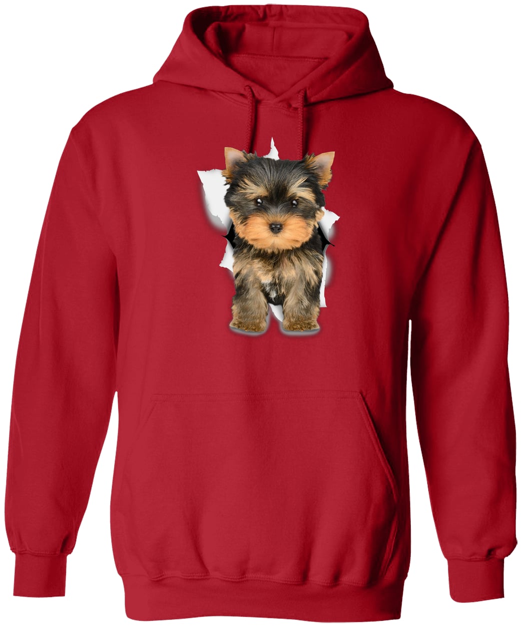 G185 Gildan Pullover Hoodie - Red