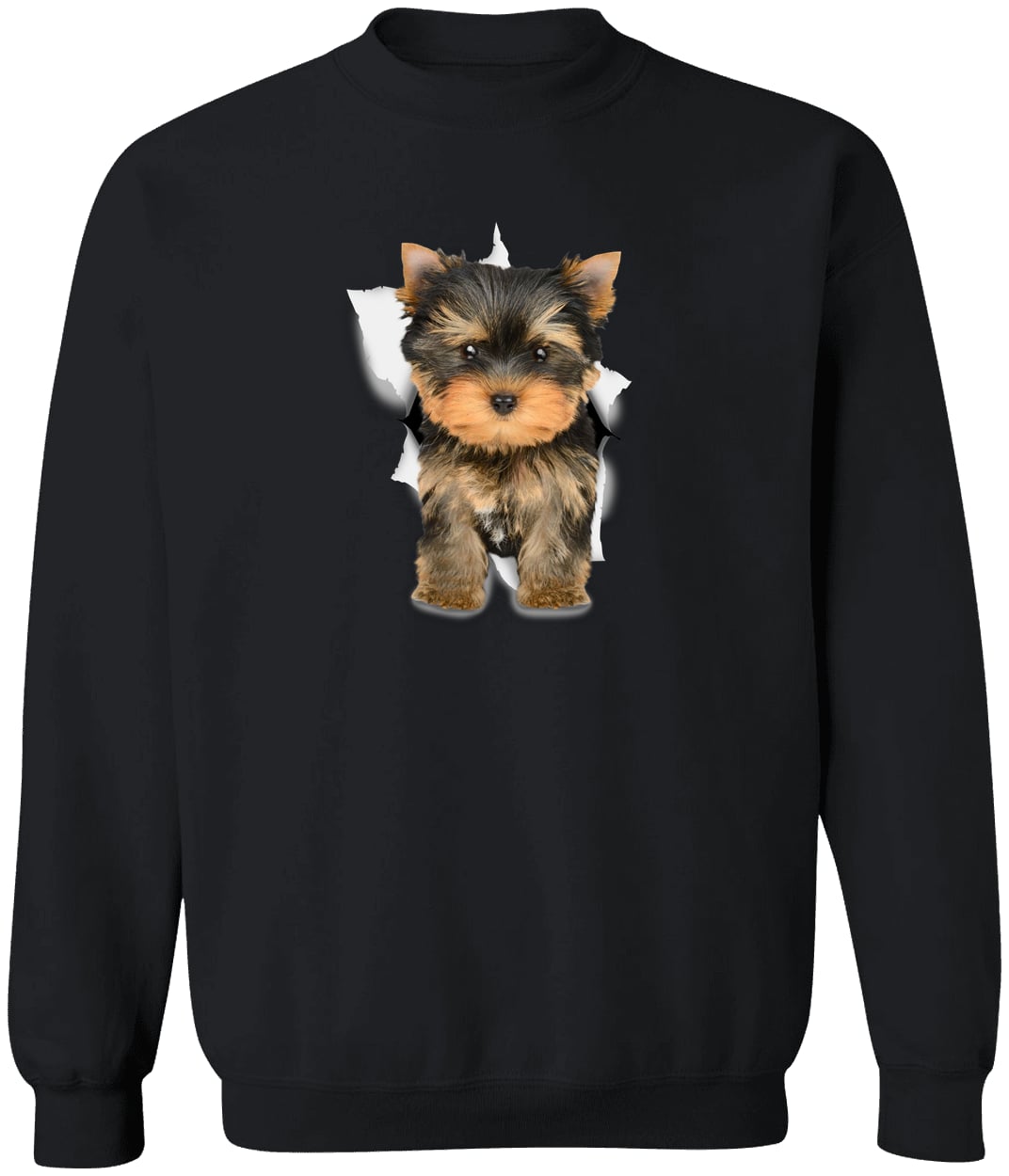 G180 Gildan Crewneck Pullover Sweatshirt - Black